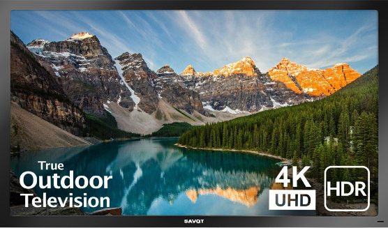 75" Veranda Outdoor LED HDR TV - Full Shade - 2160p - 4K UltraHD TV - SB-V-75-4KHDR-BL