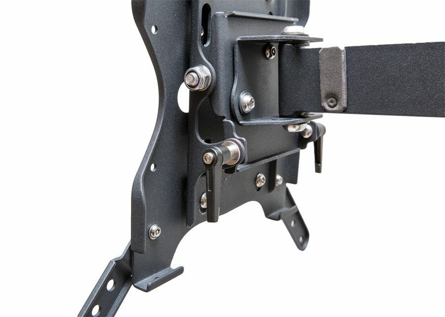 Dual Arm Articulating (Full Motion) Outdoor Weatherproof Mount for 42" - 65" TV Screens & Displays - SB-WM-ART1-M-BL (Black)