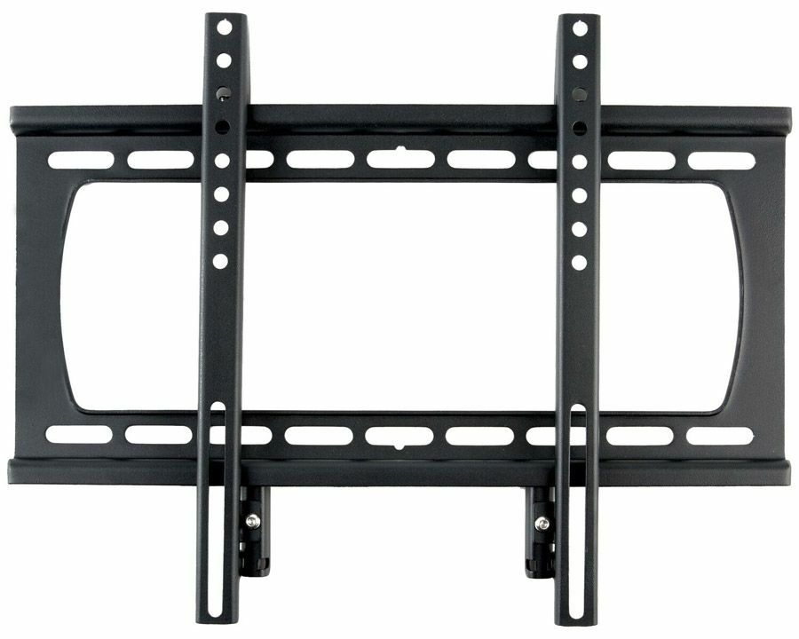 Outdoor Weatherproof Fixed Mount for 23" - 43" TV Screens & Displays - SB-WM-F-M-BL (Black)