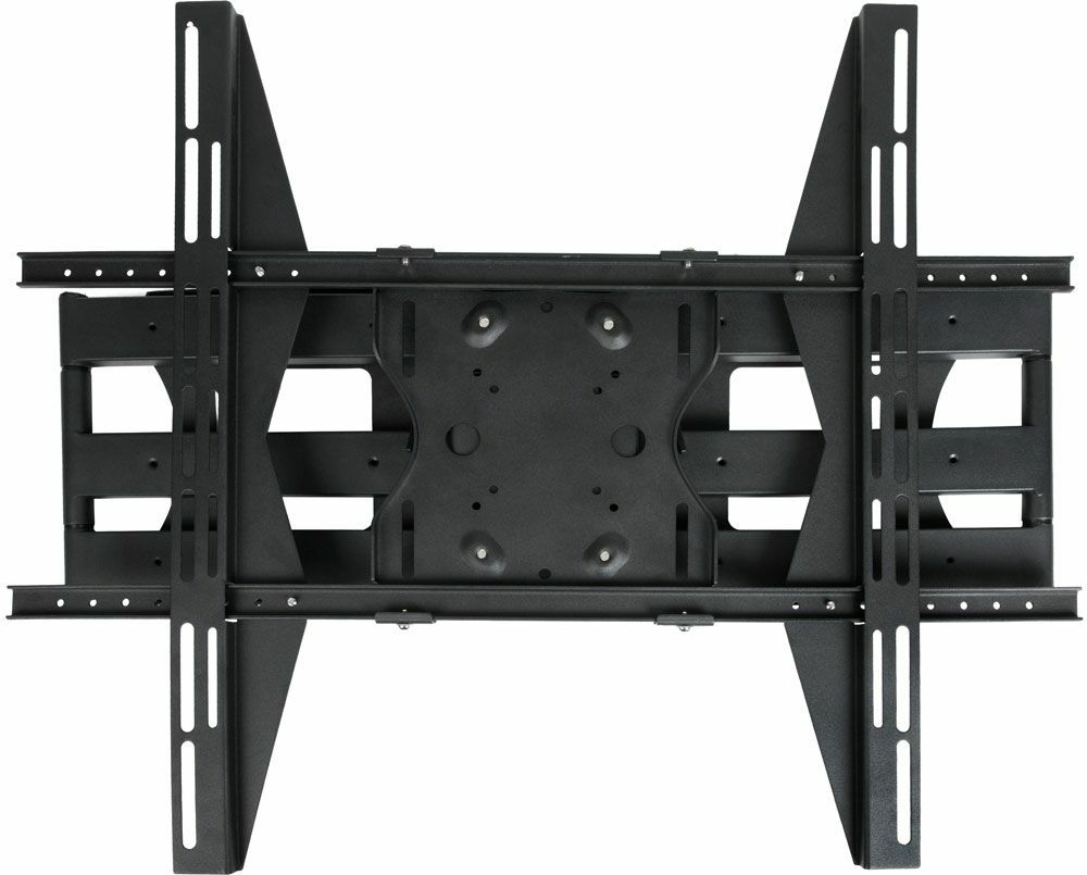 Dual Arm Articulating (Full Motion) Outdoor Weatherproof Mount for 49" - 80" TV Screens & Displays - SB-WM-ART2-XL-BL (Black)